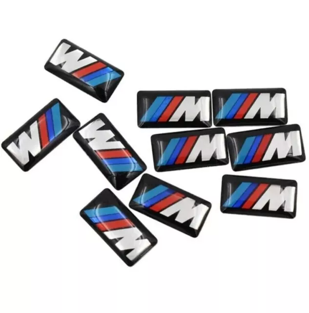 4x BMW M Felgenaufkleber für Alufelgen  Lenkrad Selbstklebend Performance Emblem