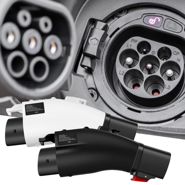 J1772 Charging Adapter 60A 250V AC IP65 Waterproof EVs Charging Adapter FutZV