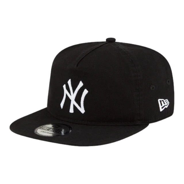 New Era New York Yankees The Golfer Snapback Hat Cap Black - OSFM