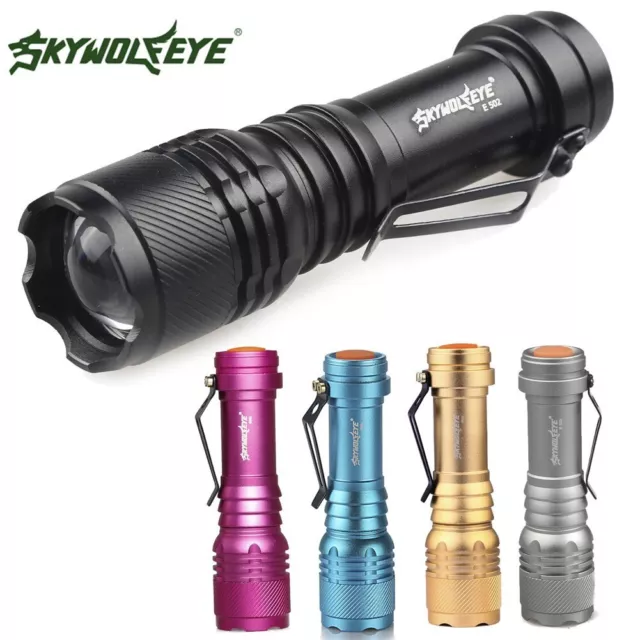 Lampe de poche Skywolfeye 200-500m 6000LM lampe haut/bas/SOS rayonnement non the