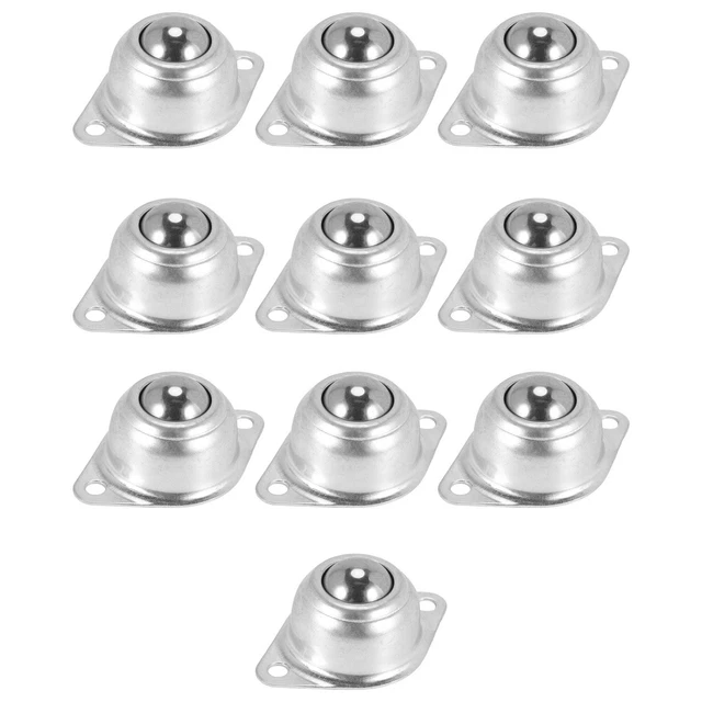 10 Pièces Roulements à Billes 6800Z En Acier Au Carbone - 19x5mm, Argent, Par Uxcell