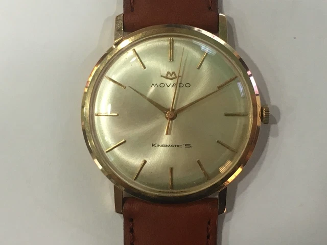 Orologio Movado Kingmatic in oro gold 18 kt