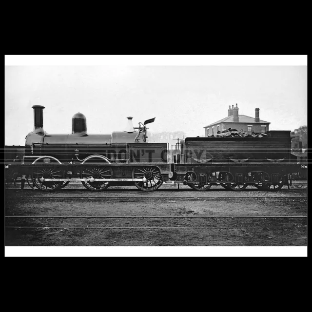 Photo T.000821 STEAM LOCOMOTIVE NORTH STAFFORDSHIRE RAILWAY NSR TRAIN