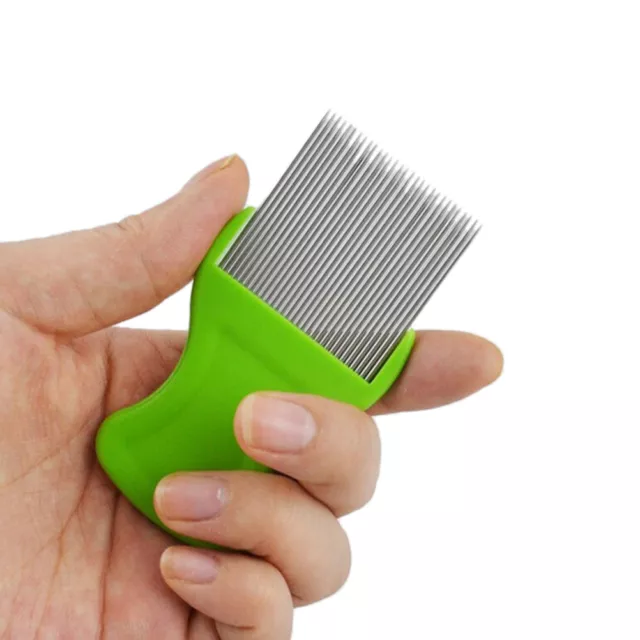 Head Lice Metal Comb Hair Pet Safe Flea Comb Kids Pets Various Colours Combs .b$