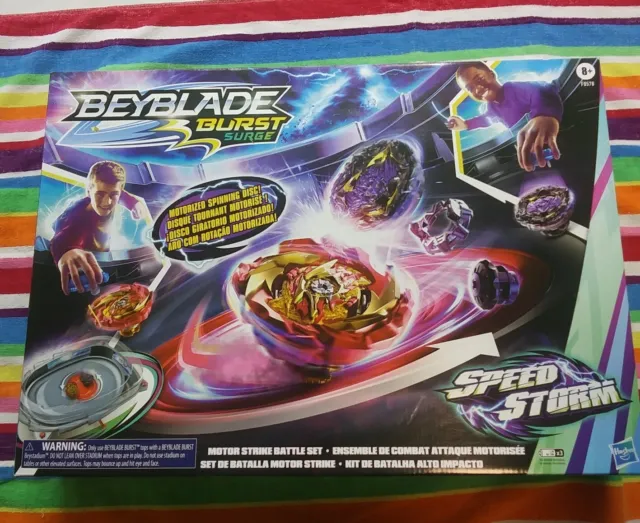 Beyblade Burst Surge Speed Storm Hasbro Super Satomb S6 F0615 Anime Bey Toy