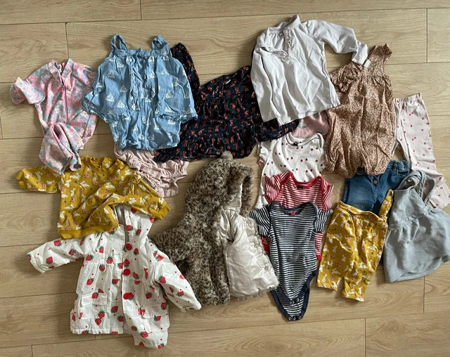 baby girls clothes size 12-18 months bundles