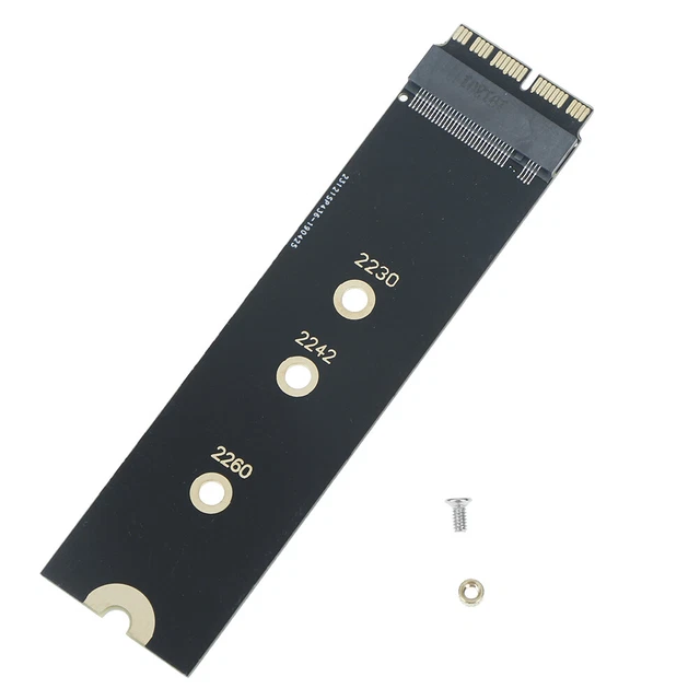 Ieron SSD Adapter Für MacBook - M.2 NVMe PCIe Konverter Für Mac Air & Pro