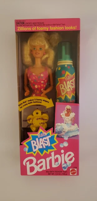 Sealed Vintage 1992 Bath Blast Barbie with Accessories! Vintage Barbie 4159