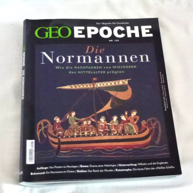 GEO EPOCHE Nr. 125 Die Normannen Heft - Zeitschrift