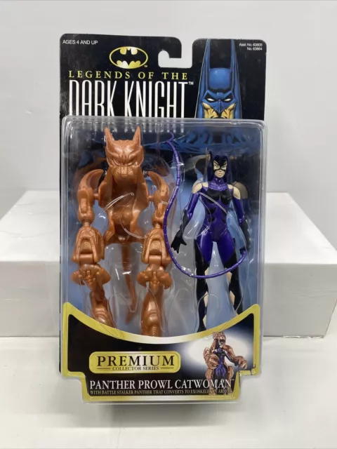 BATMAN Legends of the Dark Knight Panther Prowl Catwoman 1997 VTG Kenner NEW Moc