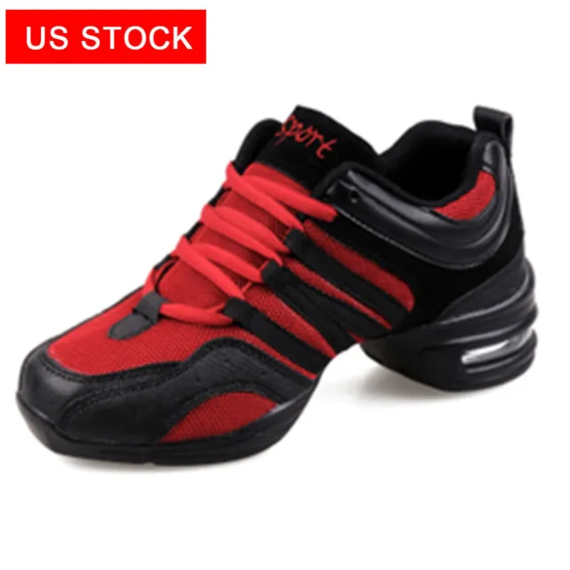 Women Running Trainers Sneakers Dance Walking Comfy Shoes Breathable US SHIPPING