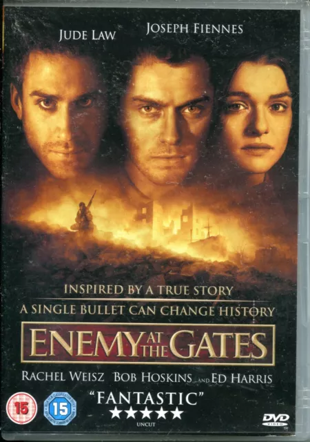 Enemy At The Gates DVD World War II WW2 Stalingrad Siege Sniper Film