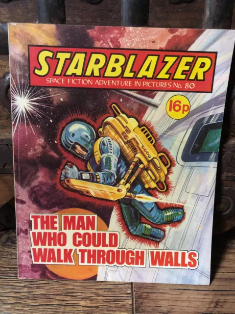 Starblazer comic issue 80 - 1982 UK