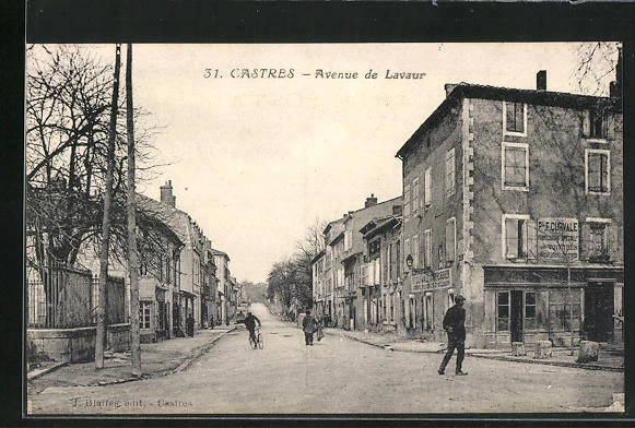 CPA Castres, Avenue de Lavaur