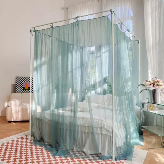 Great Mosquito Net Only Bed Netting Travel Home Top Canopy Full Queen King Size 3