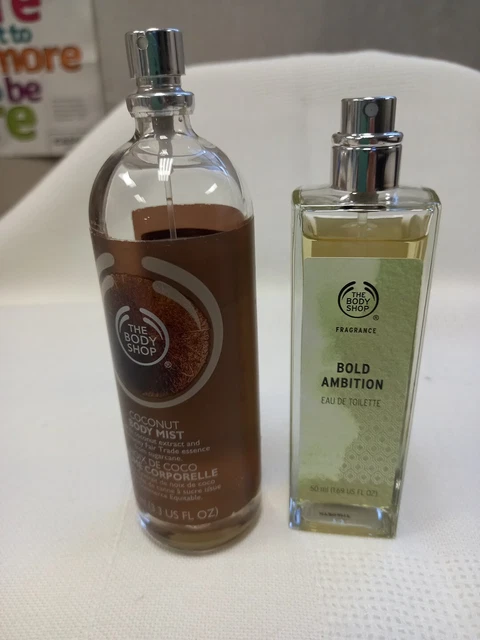 BODY SHOP- COCONUT Body Mist Bold Ambition Eau De Toilette