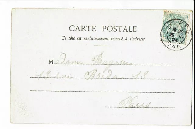 CPA - Carte Postale -Monaco-Monte Carlo - Les Jardins-1904 - S2646 2