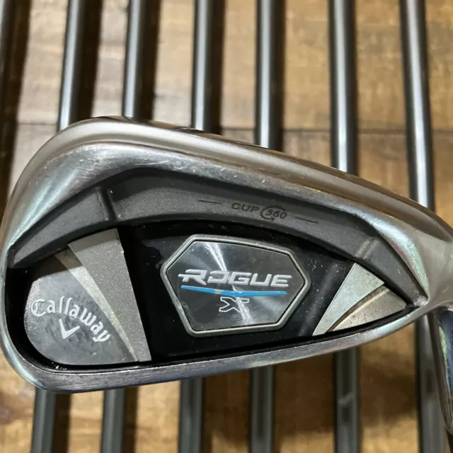 Callaway Rogue X Iron Set 5-PW+AW+GW Aldila Synergy Senior Graphite Mens RH