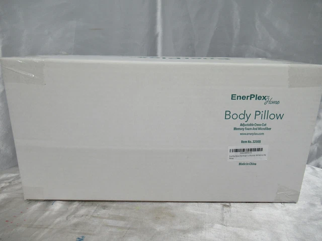EnerPlex Home Body Pillow 32005 Adjustable Cross-Cut Memory Foam (Box 50)