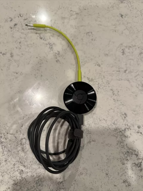 Google Chromecast Audio Media Streamer - Black