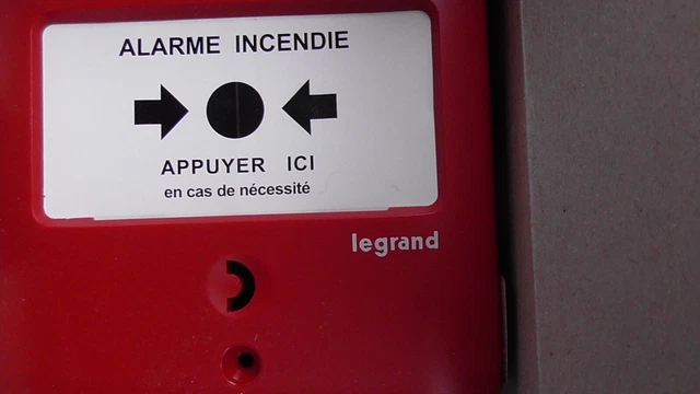 10 Clés De Test Alarme Incendie | Clé Pour Bouton D'Urgence Et Point D'Appel | Noir Et Blanc | 5,8 Cm