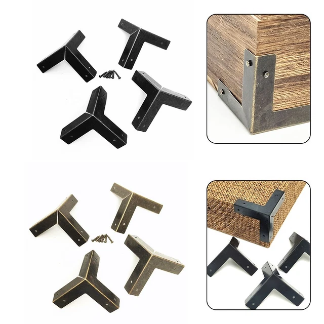 33 33 33mm Bordo Protezione Scatola Vecchio Moda Zinco Lega Camera da Letto Casa