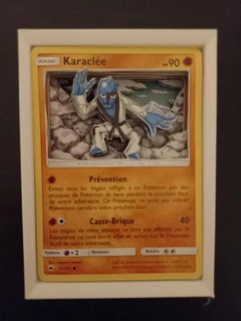 Carte Pokémon 3D Karaclée 72/147