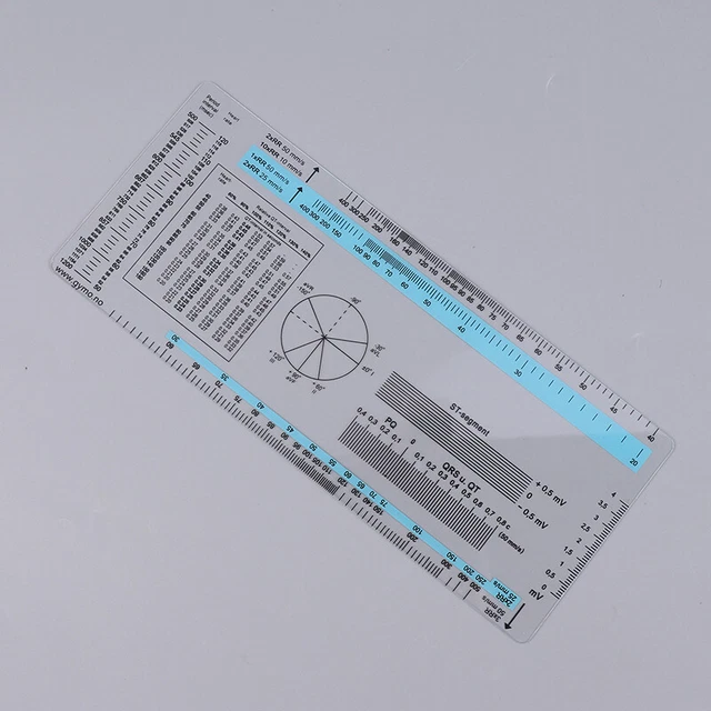 ECG CALIPERS MEASURING Tool Ruler Electrocardiogram Drafting Divider ...