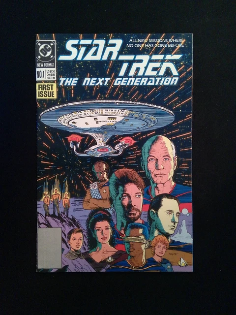Star Trek the Nex Generation #1 (2ND SERIES) DC Comics 1989 VF