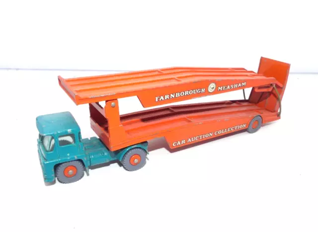 Matchbox Moko Lesney Major Pack M-8 GUY WARRIOR CAR TRANSPORTER 1960s