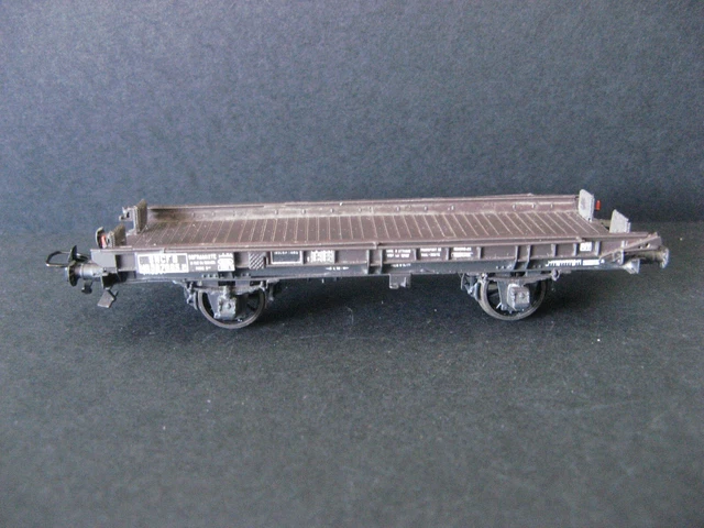 HUET OU AUTRE WAGON TOMBEREAU GUERTE LATON/AMF87 (HAXO MAKETTE LOCO