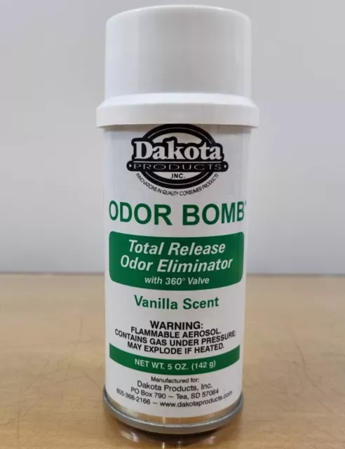 New DAKOTA ODOR BOMB VANILLA Smoke Odors Eliminator Car Home Air Freshener