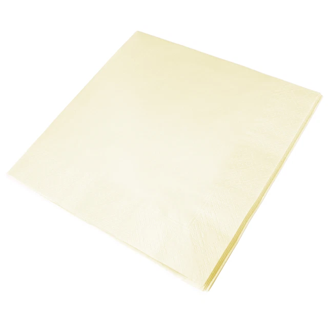 Swantex Dinner Napkins 40cm 2ply Cream (Pack of 2000)