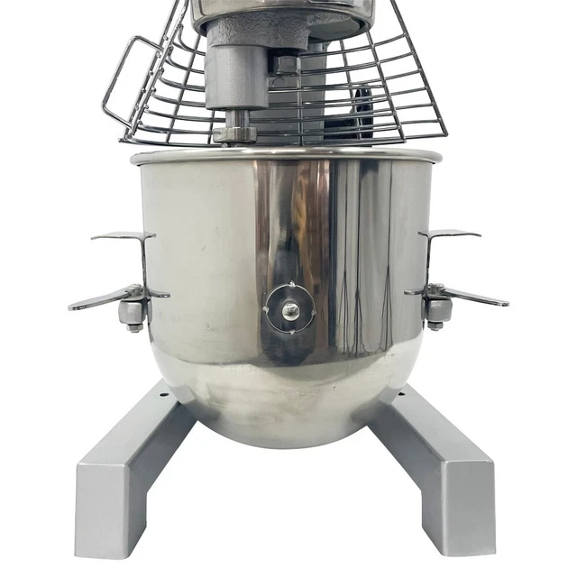 Teig Lebensmittelmixer 3 Gang 450w 10L Bäckerei Mixer Rührer Mischmaschine 17