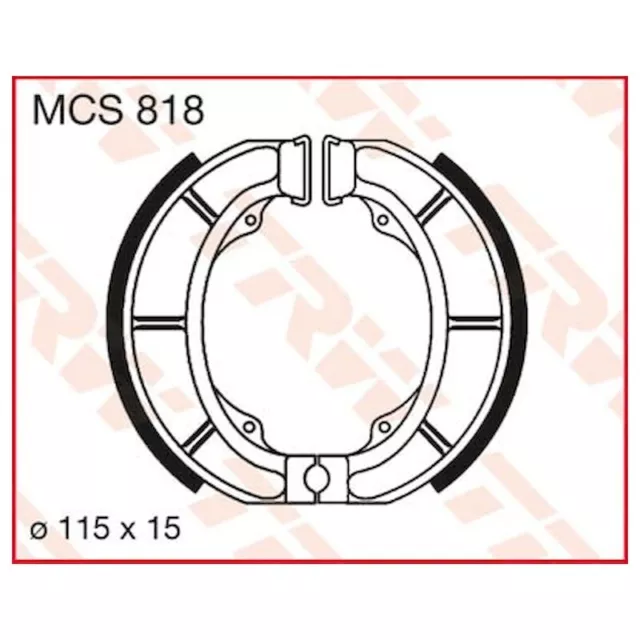 TRW / Lucas Bremsbacken MCS818 für Aprilia Motorrad