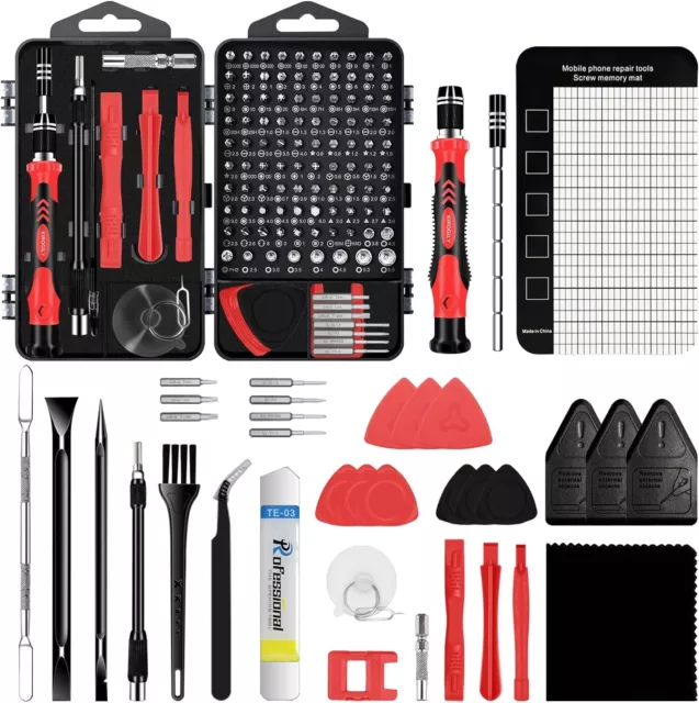 135 In 1 Cell Phone Tablet Repair Opening Pry Tools Kit Set Mobile Iphone Andro