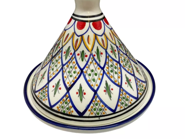 Le Souk Ceramique Serving Tagine Hand Painted Ceramic Colorful Moroccan Style