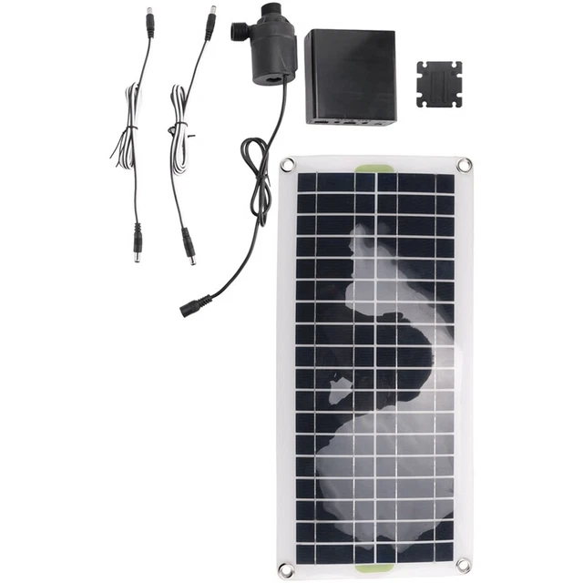 50W Solar Water Pump 800L/H DC12V Solar Water Fountain Pump For Family Garden Water Founta2xk5604