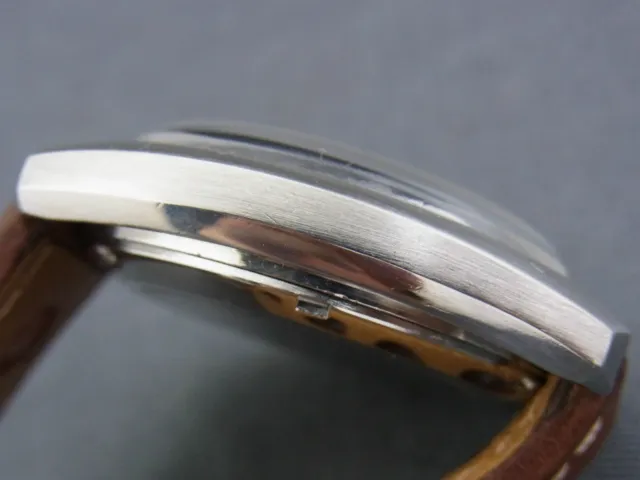 Armband-Chronograph Jaquet-Girard Geneve Valjoux cal.7733 Stahl ca.60er Jahre 2