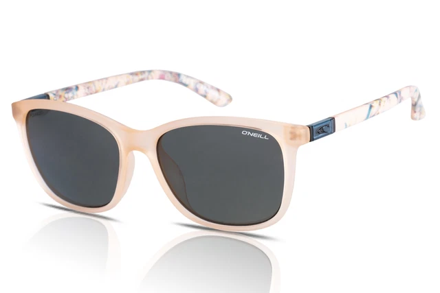 O'Neill Sunglasses Polarised Malika 2.0 151P Coral Crystal/Blue Flower/Smoke
