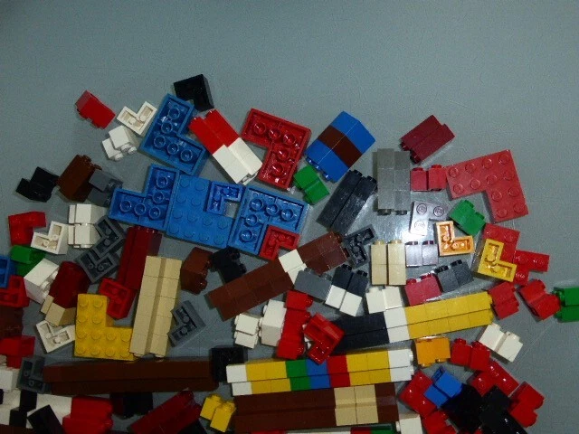 Lego Lot De + De 270 Angles Droits, Coins, Epais, Reference 2357 3
