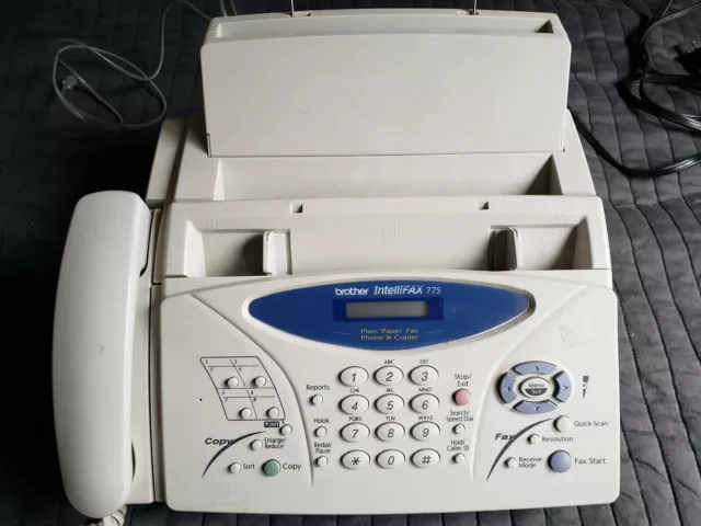 Brother IntelliFAX 775 Plain Paper Thermal Transfer Fax Copier Phone Machine