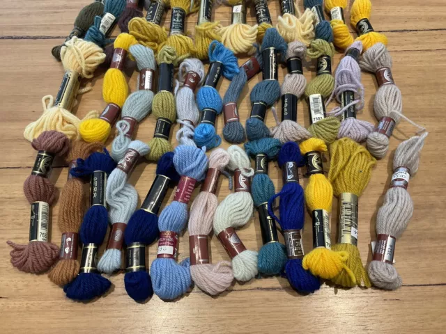 Bulk Lot 37 Tapestry Wool - Anchor, DMC and Semco