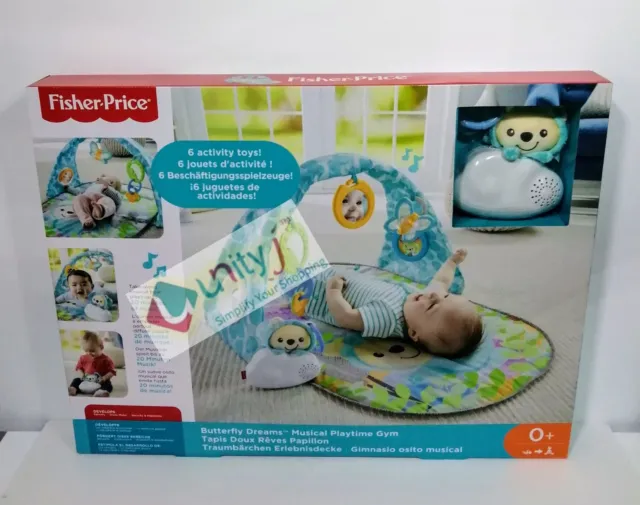 Fisher-Price Butterfly Dreams Musical Playtime Gym