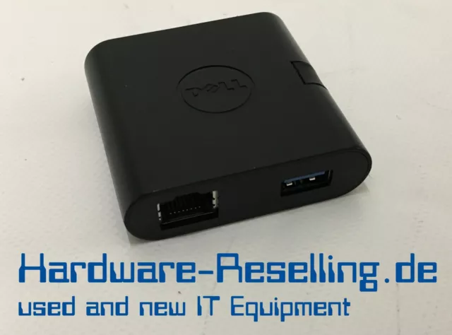 DELL Universal Mini Docking Adapter DA200 USB-C USB 3.0 HDMI VGA Ethernet YRPDK