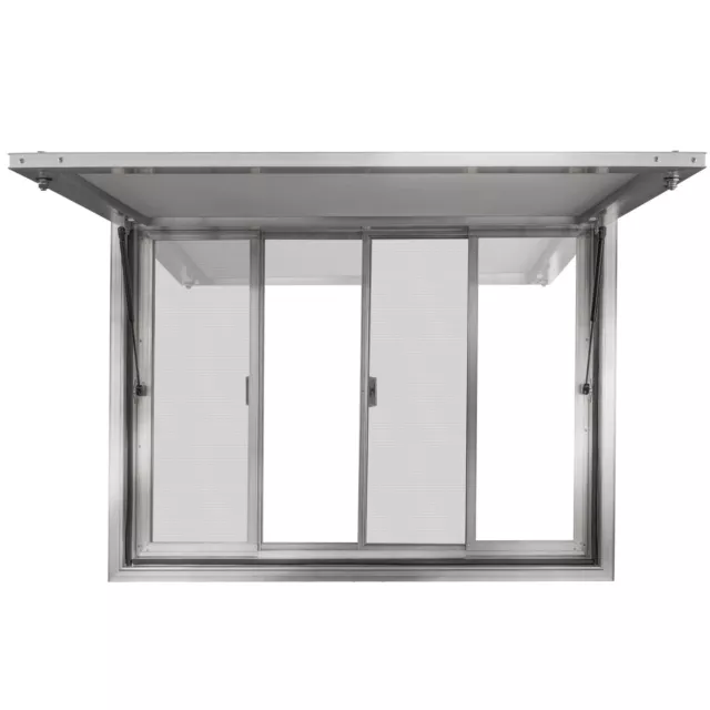 53" X 33" Concession Stand Trailer Serving Window Awning Food Truck Service