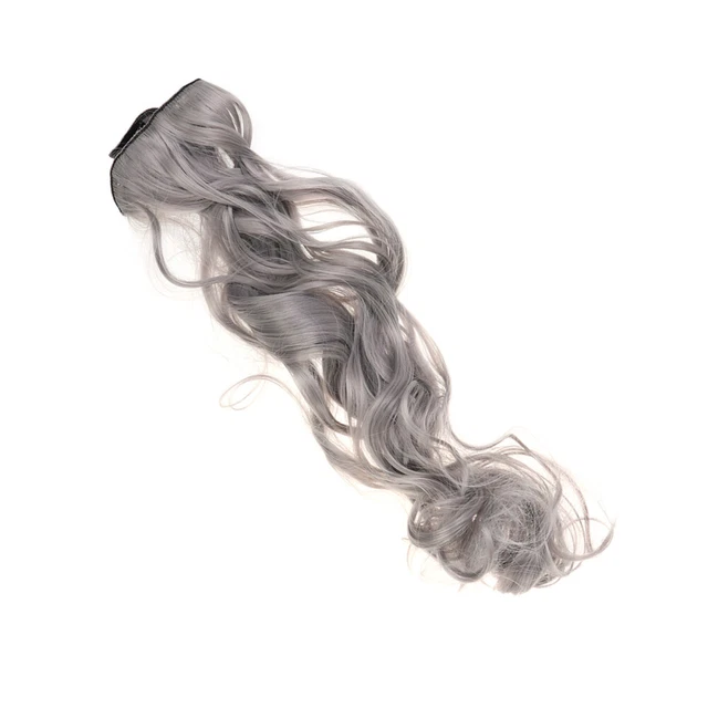 Estensioni capelli donna 18 clip 8 pz Full Head lunghe 23,6 pollici sillaba riccia