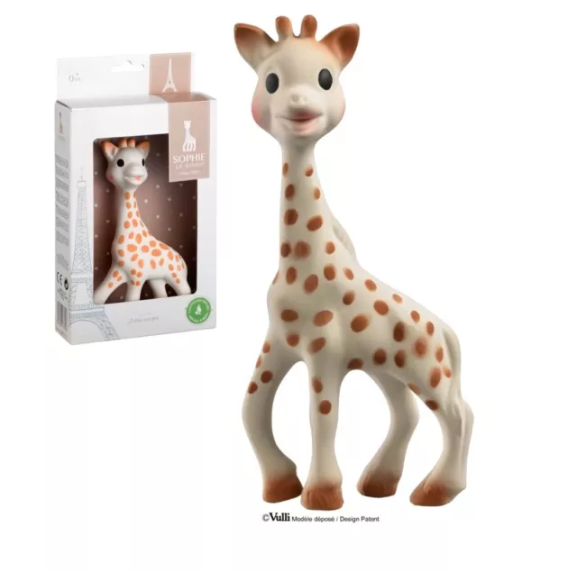 Vulli Sophie la Girafe Geschenkset Beißfigur aus Kautschuk * Geschenk zur Geburt