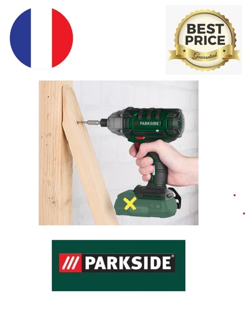 PARKSIDE PERFORMANCE VISSEUSE à percussion/à choc sans fil PDSSAP 20-Li