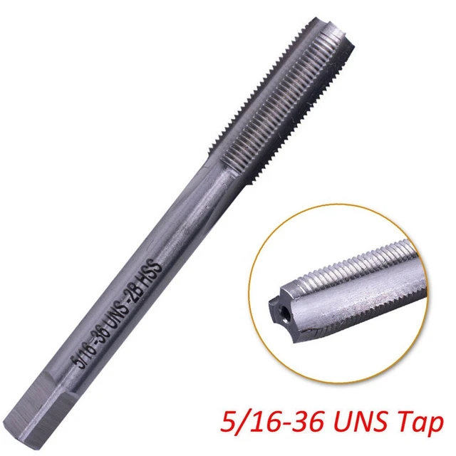 Thread Tap Tap Tool 5/16-36 UNS 5/16"-36 TPI Accessory Recorder Durable